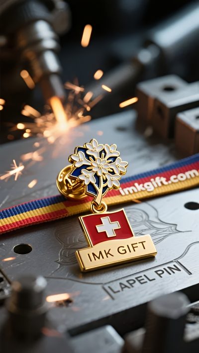 in983-Edelweiß-Krawattenklammer-Glaube-blüht-in-den-Falten-der-Zeit